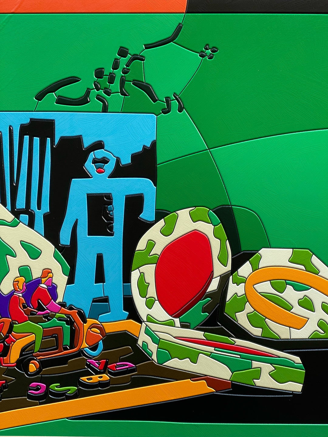 Sur la table | Ugo Nespolo - Arte Focus™