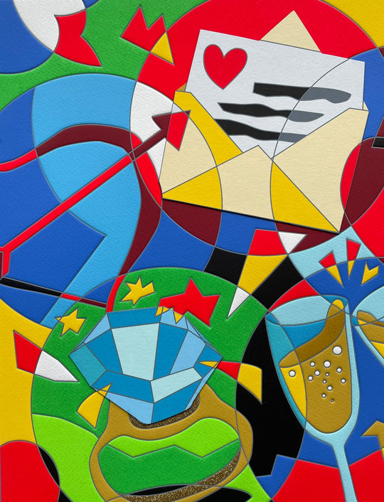 Le Ore Liete | Ugo Nespolo - Arte Focus™