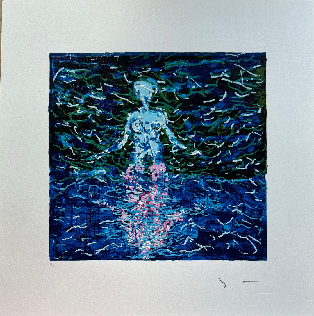 Acquatico  | Mario Schifano - Arte Focus™