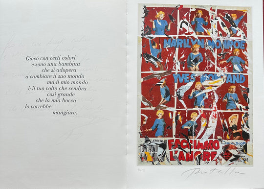 Bellezza Eterna | Mimmo Rotella & Alda Merini - Arte Focus™