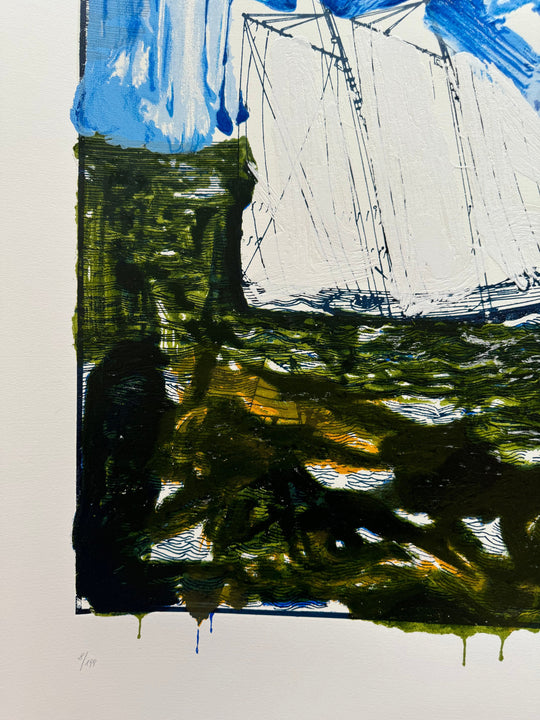 Regatta | Mario Schifano - Arte Focus™