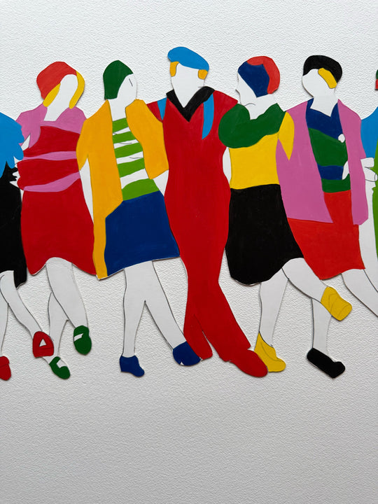 Fashion Street Parade | Marco Lodola - Arte Focus™