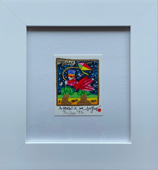 Opera in cornice: Appeso a un sogno | Francesco Musante