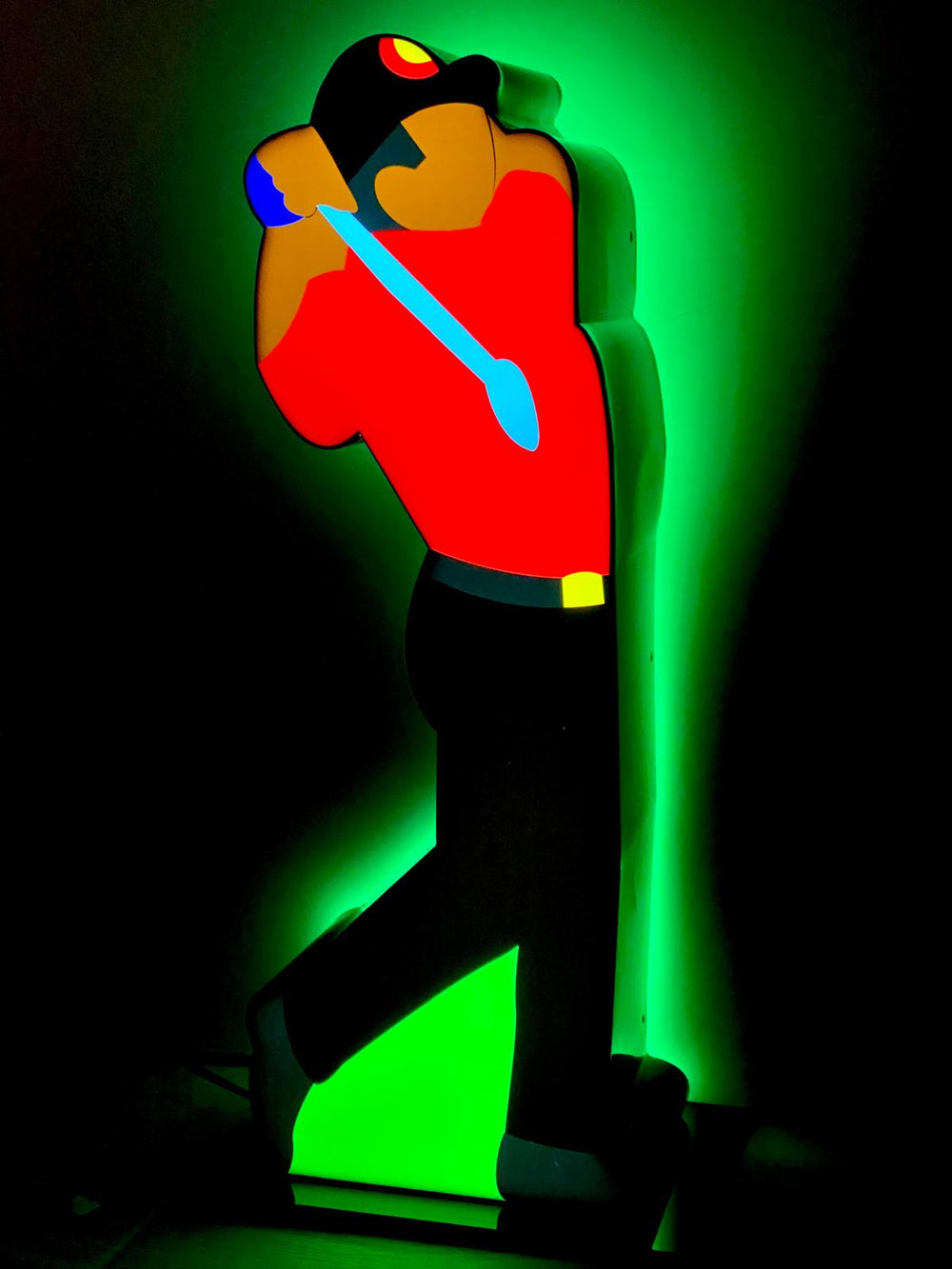 The Tiger's shot  | Marco Lodola - Arte Focus™