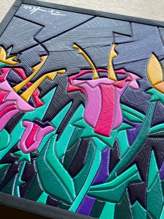 Night Garden  | Ugo Nespolo - Arte Focus™