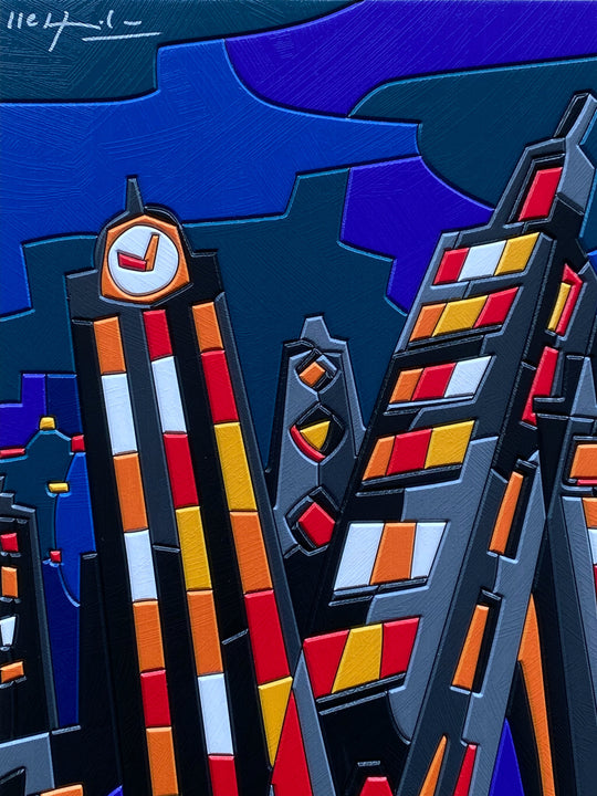 Urban Landscape | Ugo Nespolo - Arte Focus™