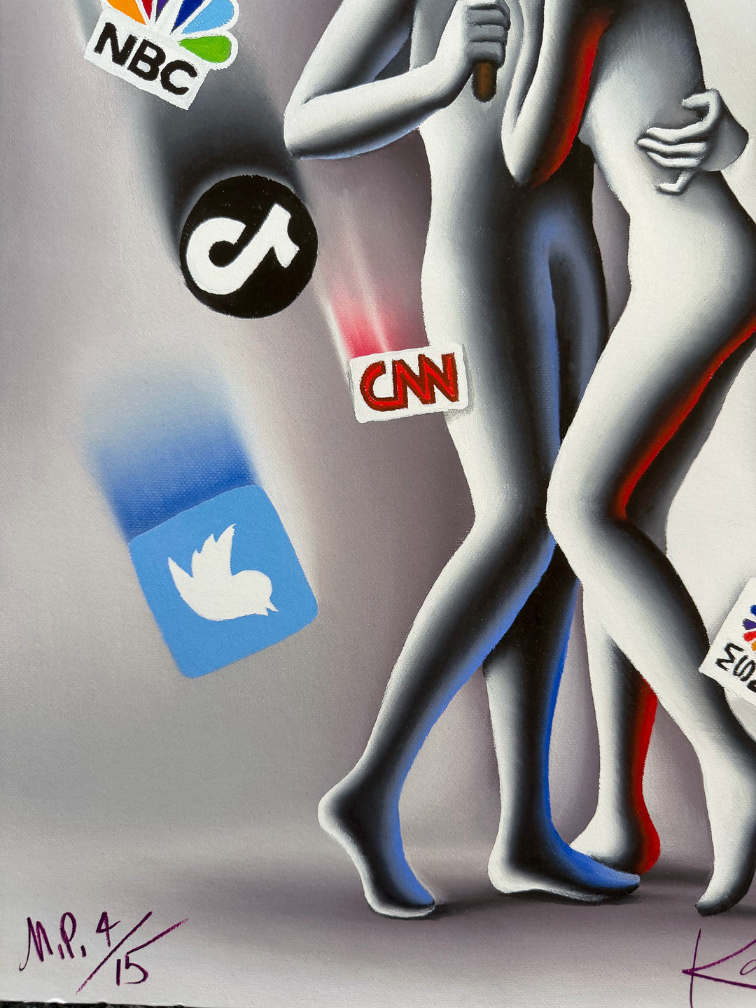 The question of Existence | Mark Kostabi