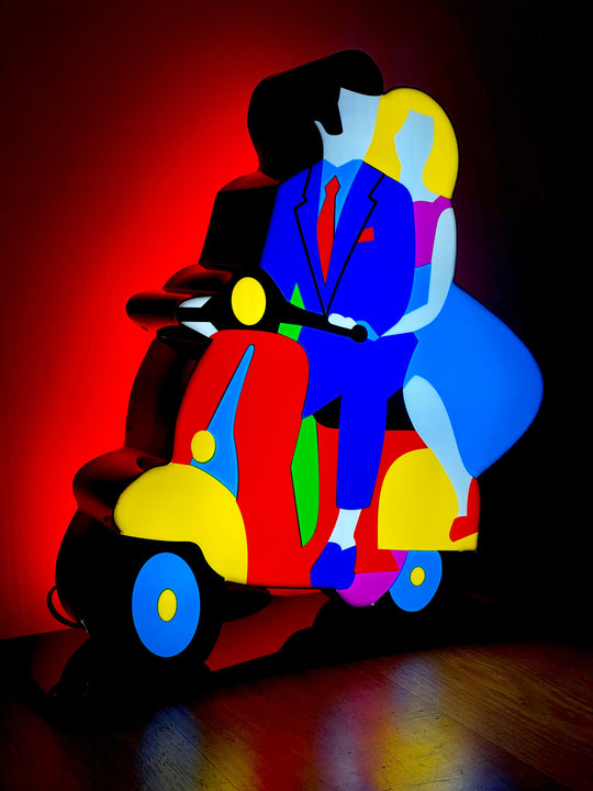 Roman Holiday | Marco Lodola - Arte Focus™