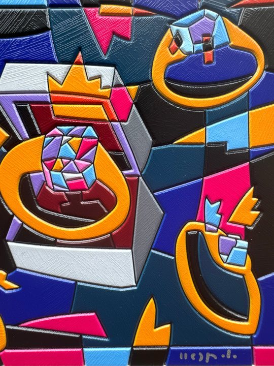 Solitario | Ugo Nespolo - Arte Focus™