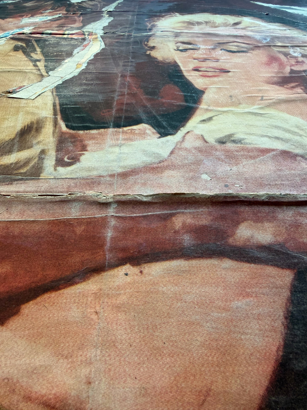 Brigitte | Mimmo Rotella - Arte Focus™