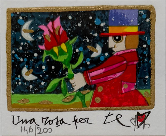 Opera in cornice: Una rosa per te  | Francesco Musante