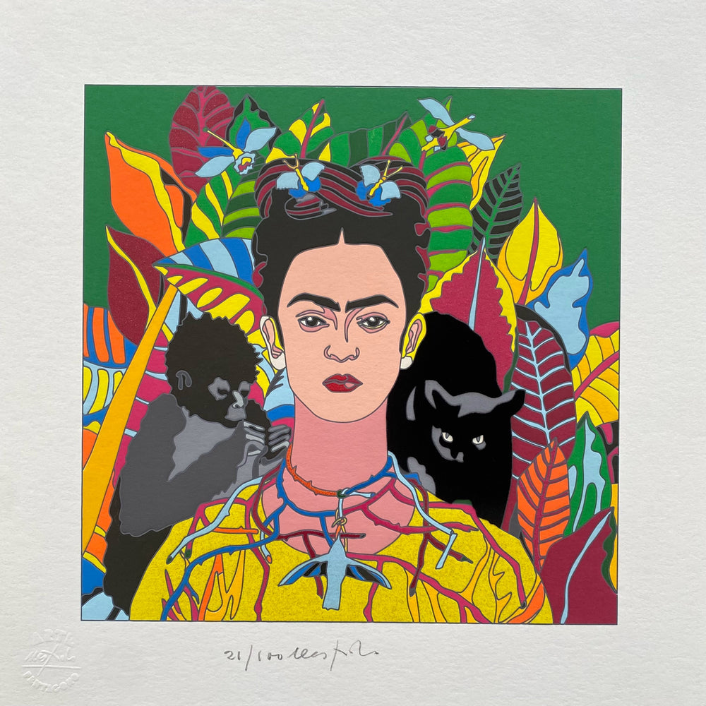 Cartella "The woman's face II"  | Ugo Nespolo