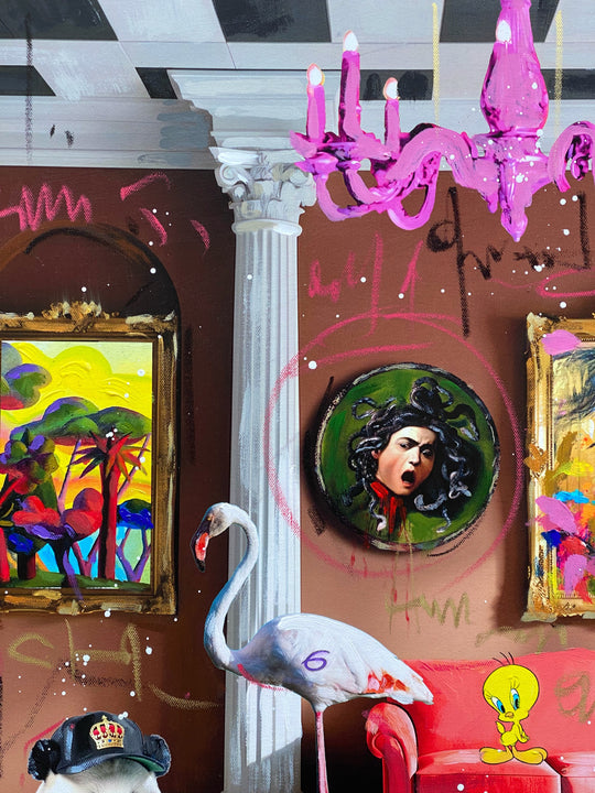 Graffiti in the Palace | Renè - Arte Focus™