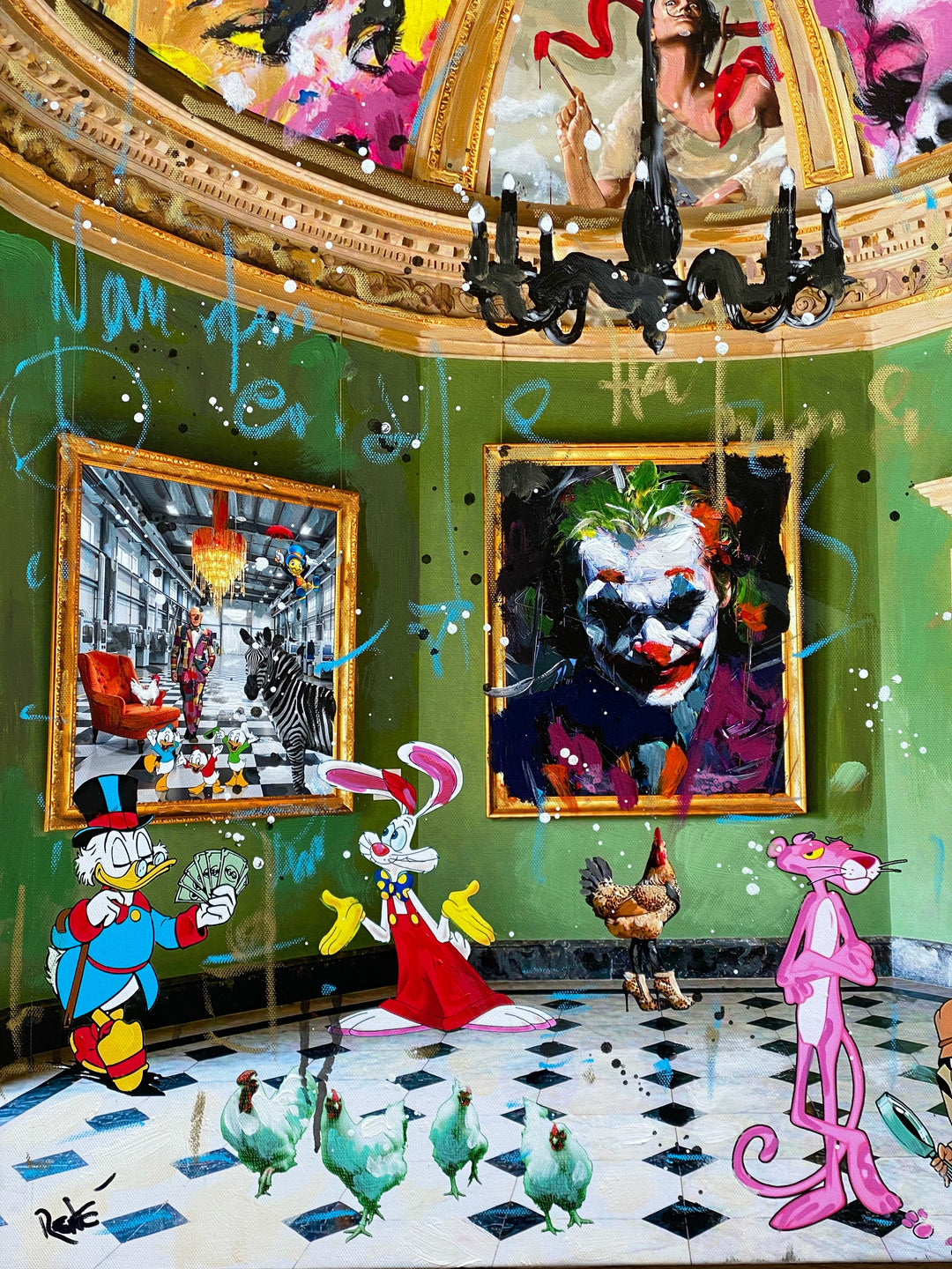 The Joker Curates | Renè