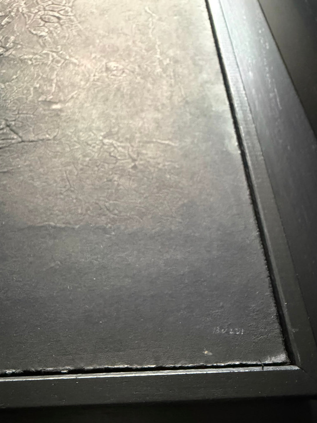 Cretto Nero D | Alberto Burri - Arte Focus™