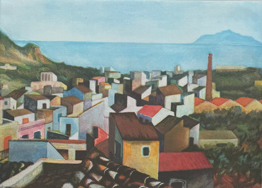 Veduta di Bagheria | Renato Guttuso