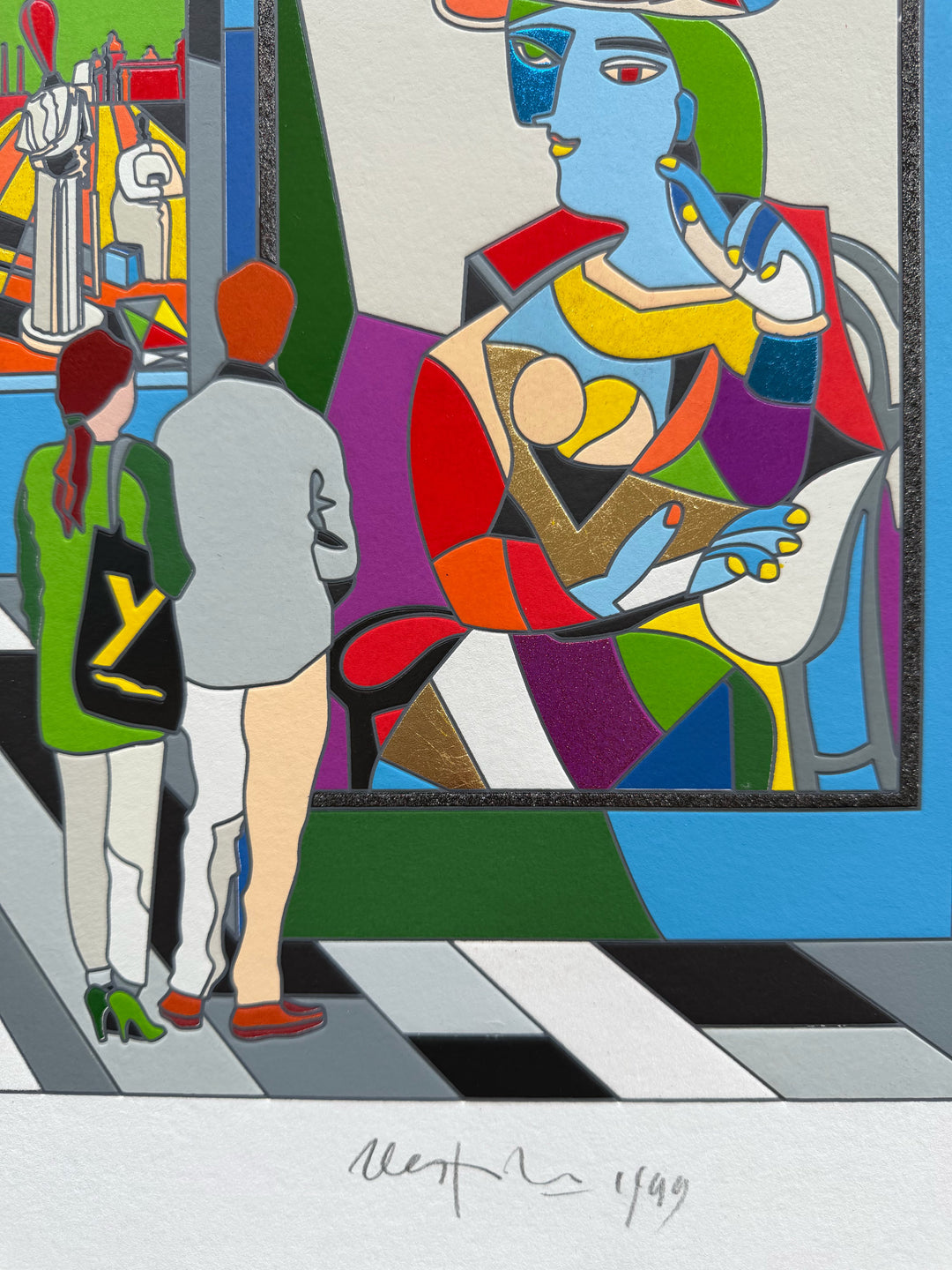 Opera incorniciata: The viewer becomes the View | Ugo Nespolo - Arte Focus™