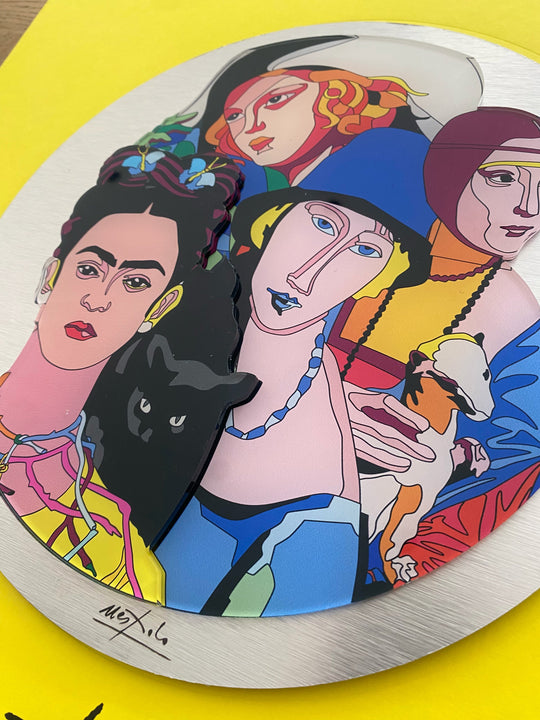 The Contemporary Muses | Ugo Nespolo