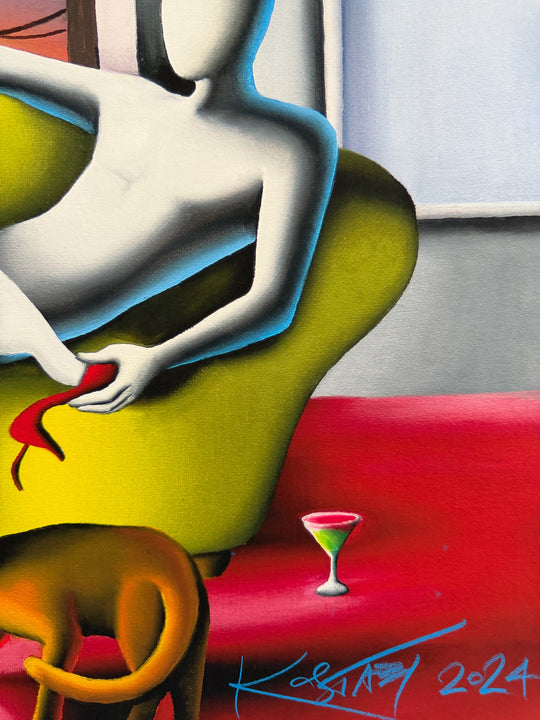 Perfection At Twilight II | Mark Kostabi
