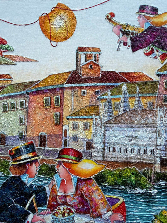 Lungo l'Arno | Francesco Nesi - Arte Focus™