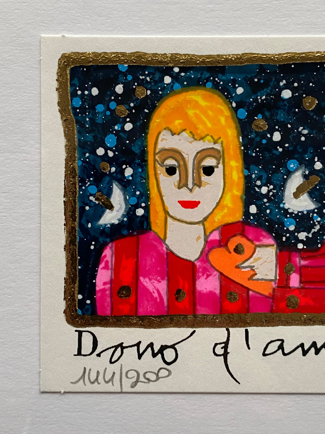 Opera in cornice: Dono d'amore | Francesco Musante