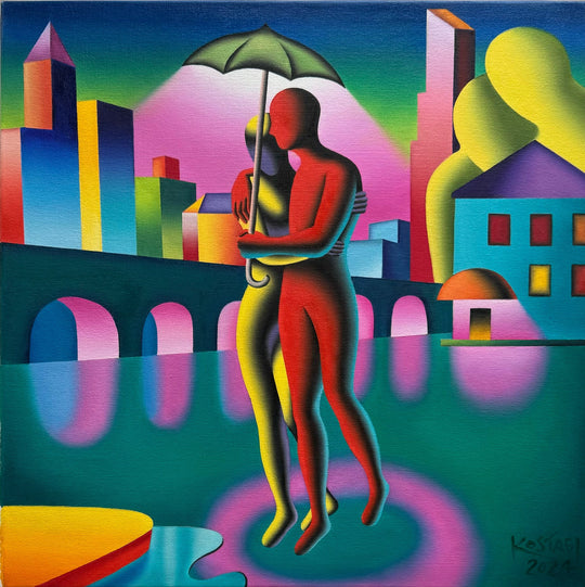 The glow of linity  | Mark Kostabi