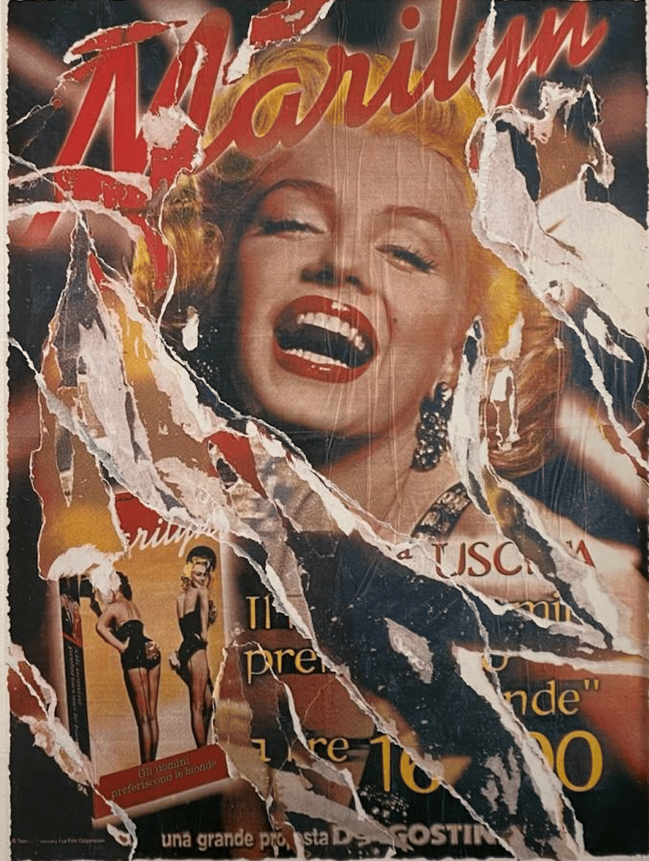 Marilyn bellezza eterna V | Mimmo Rotella