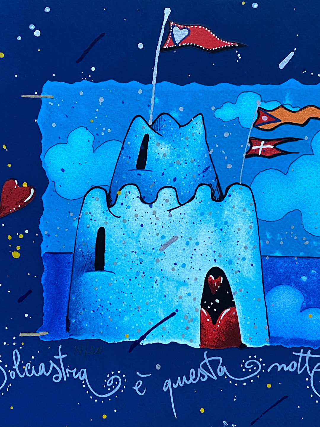 Dolciastra è questa notte senza di te  | Andrea Agostini - Arte Focus™