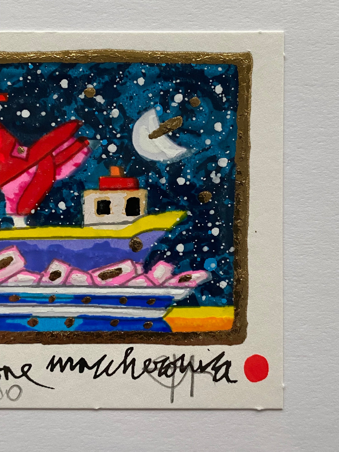 Opera in cornice: Navigazione maccheronica | Francesco Musante