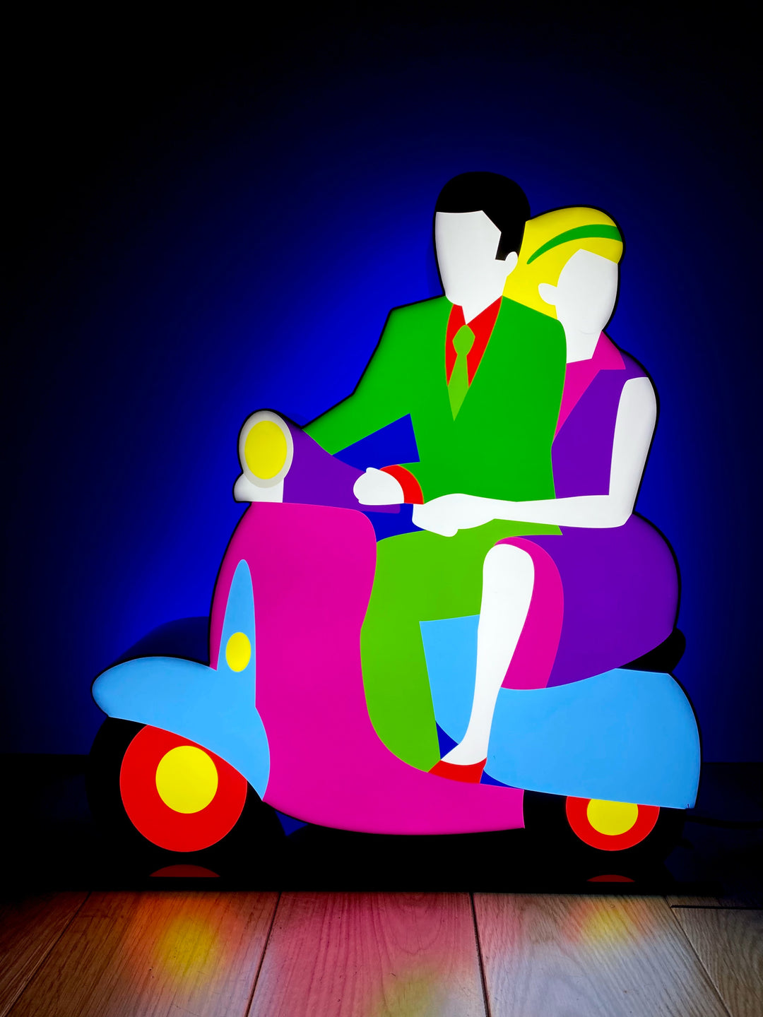 Midnight Ride | Marco Lodola - Arte Focus™