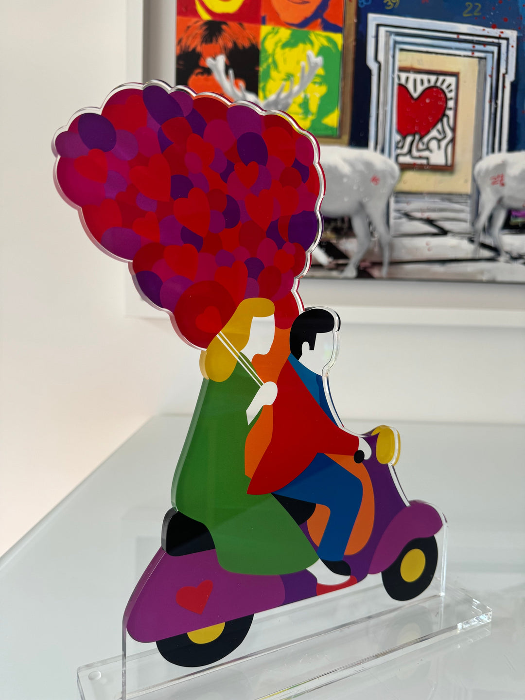 Romantic trip | Marco Lodola - Arte Focus™