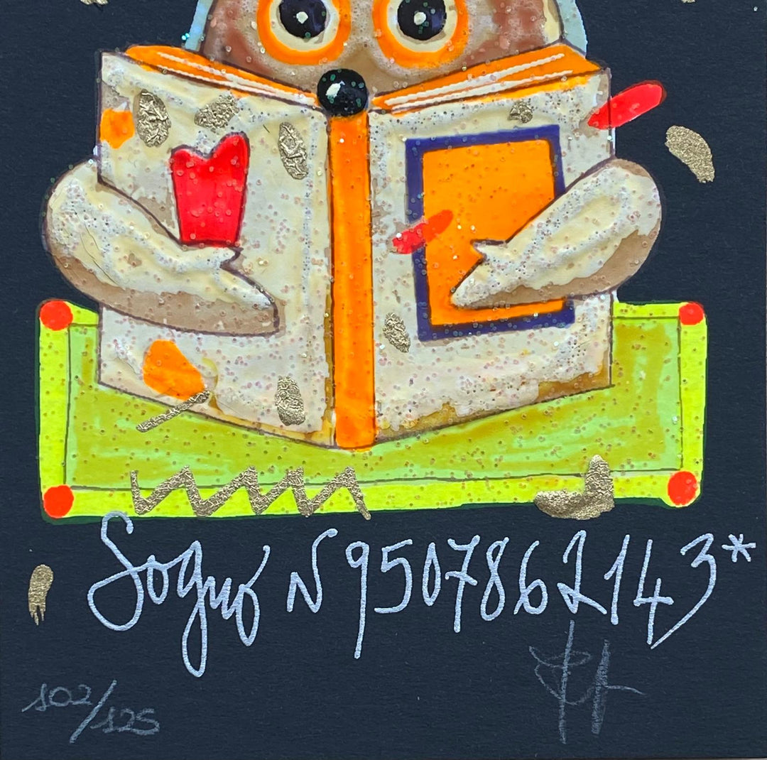 Sogno n°95......143  (Fondo blu) | Francesco Musante