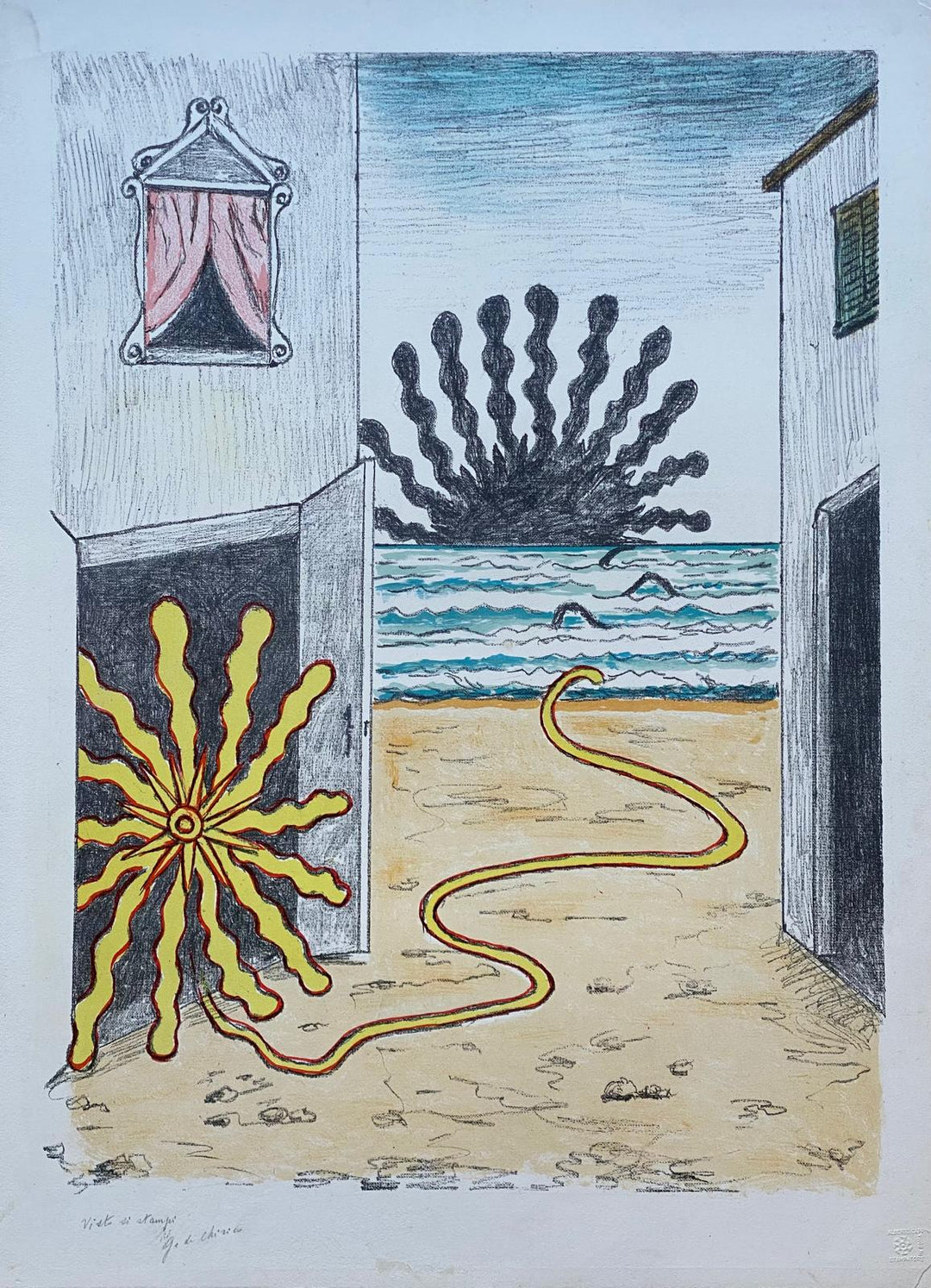 Sole e mare | Giorgio De Chirico