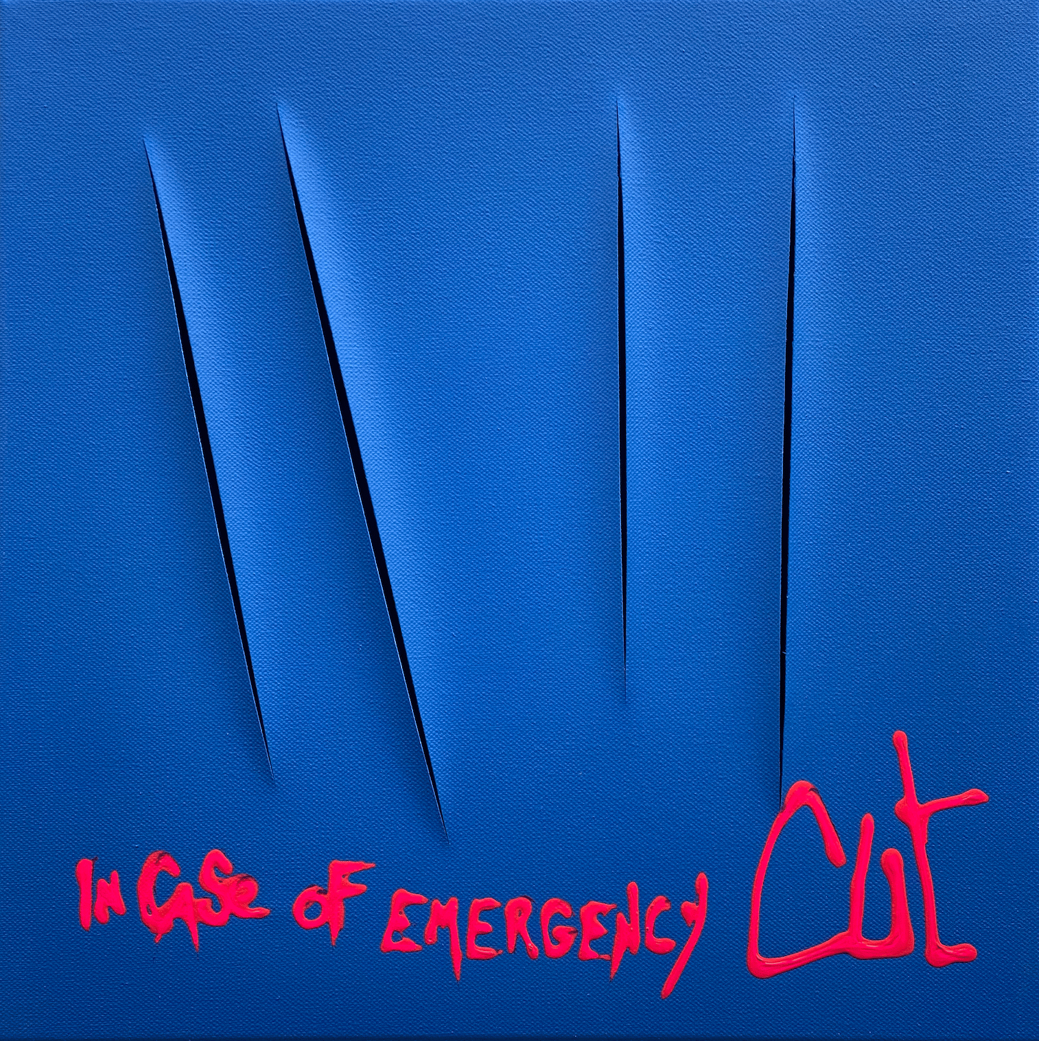 In Case Of Emergency Cut (Opera Unica) | Eddy Reel - Arte Focus™