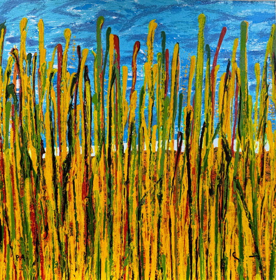 Campo di grano  | Mario Schifano