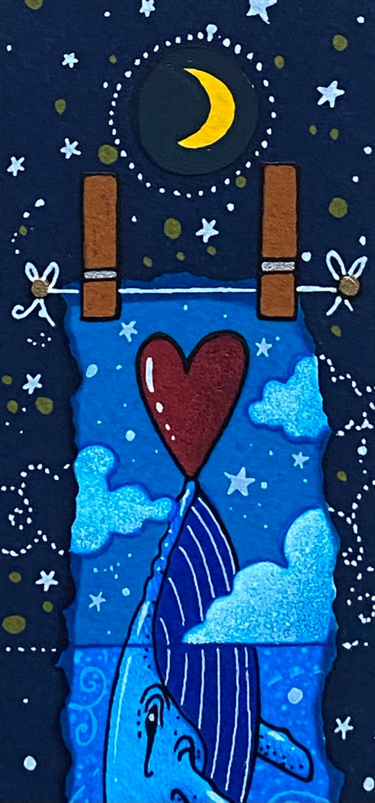 La balena e il mio cuore  | Andrea Agostini - Arte Focus™