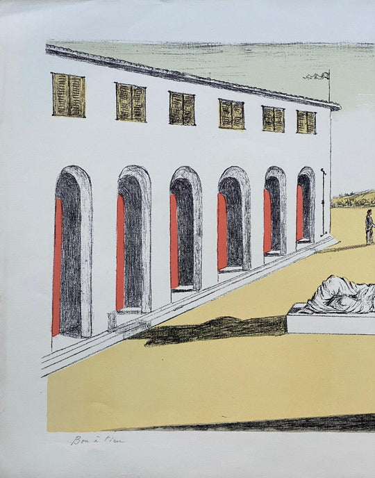 Piazza d'italia | Giorgio De Chirico