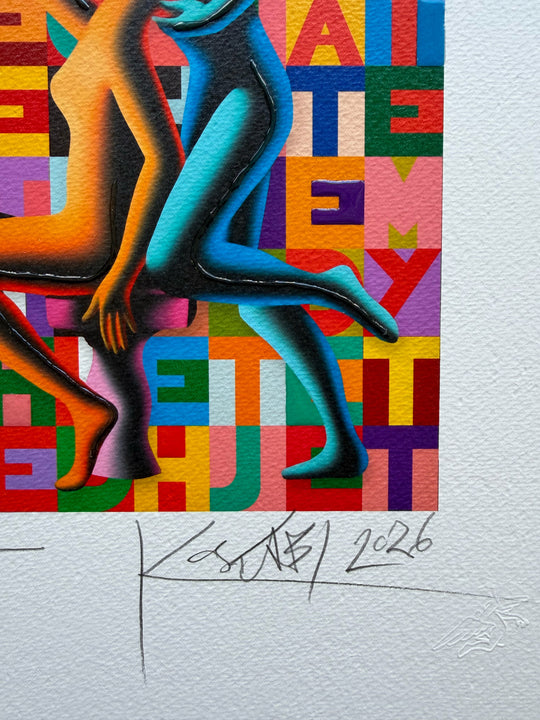 Letters of desire | Mark Kostabi
