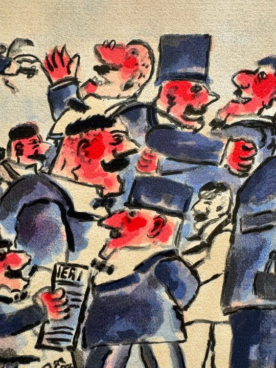 La grande folla | Franz Borghese