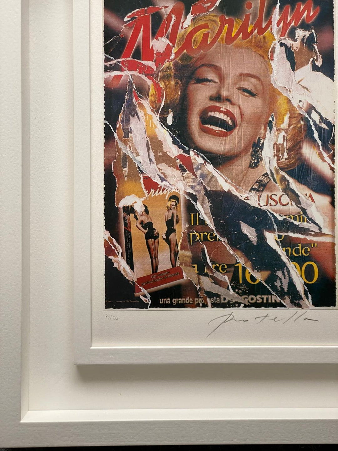 Marilyn bellezza eterna V | Mimmo Rotella