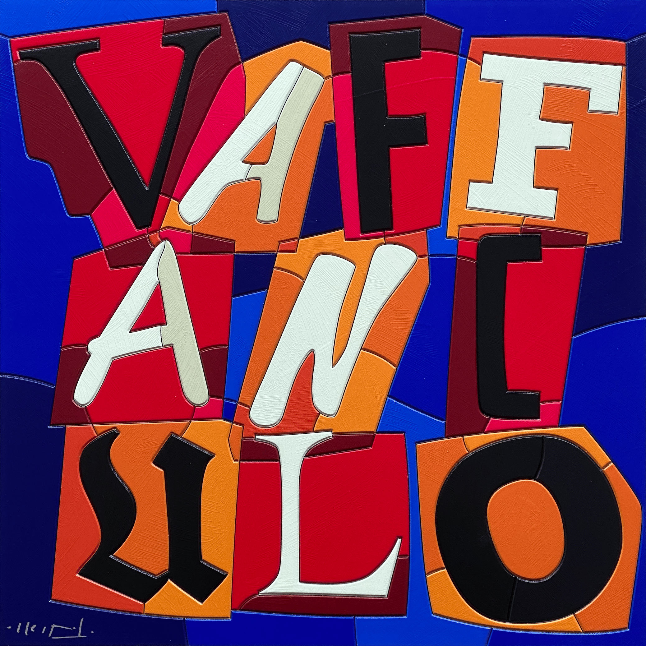 Ingiurioso | Ugo Nespolo - Arte Focus™