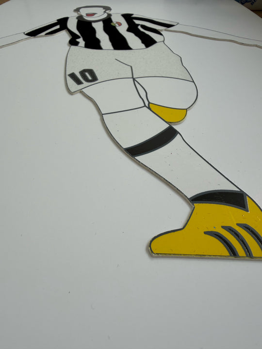 The Black & White King | Marco Lodola - Arte Focus™