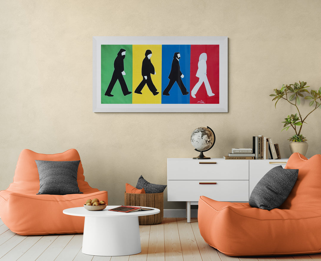 Abbey Walk | Marco Lodola - Arte Focus™