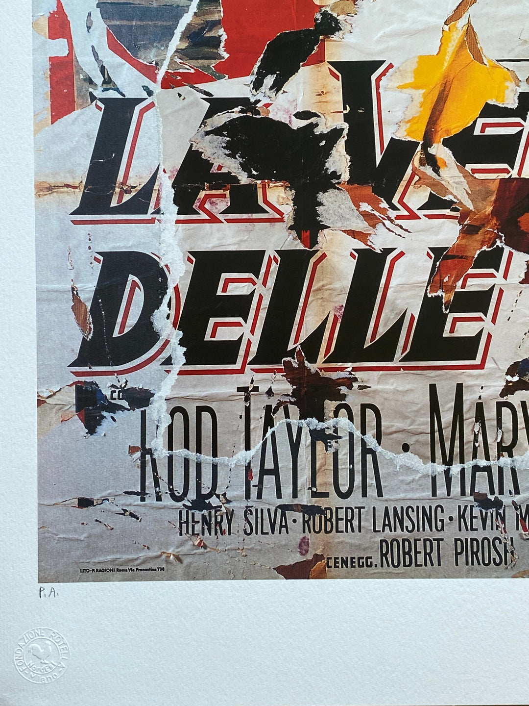 La veglia delle Aquile | Mimmo Rotella