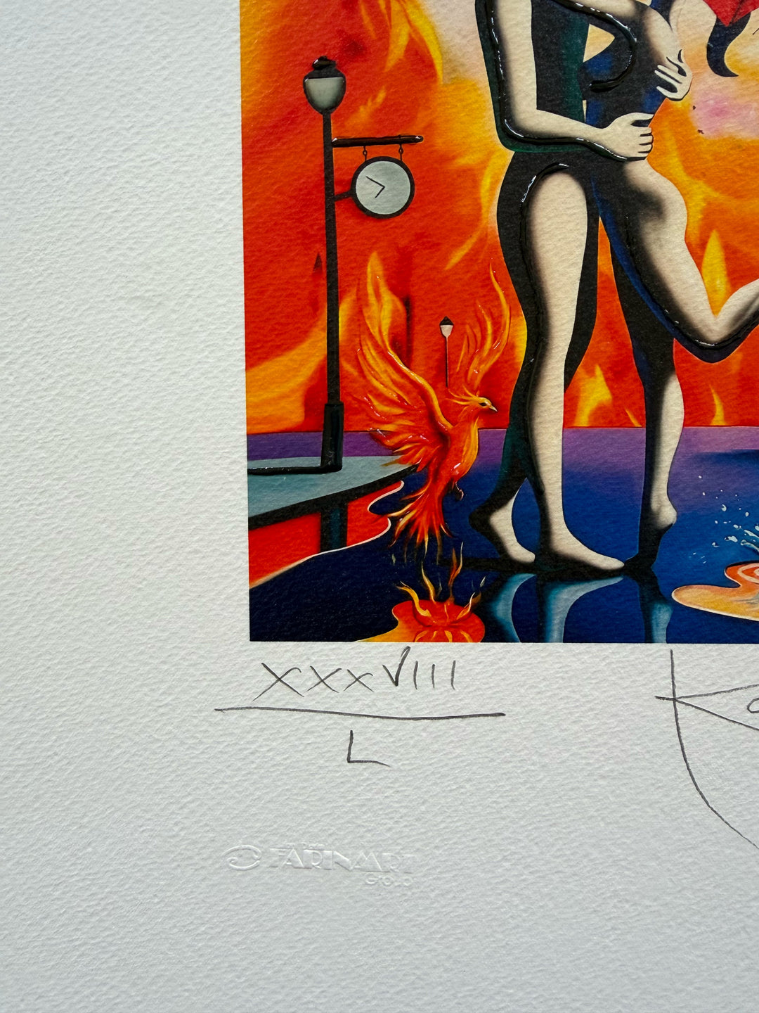 Burning Desire  | Mark Kostabi