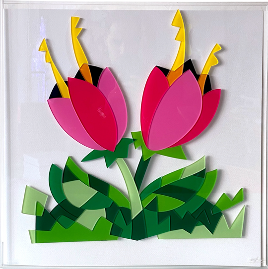 Cartella da collezione: "Giardino invisibile"  | Ugo Nespolo