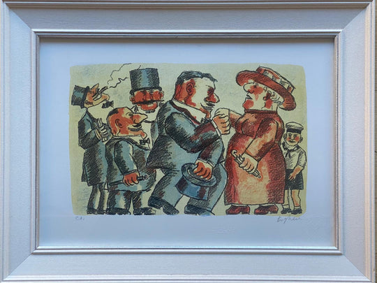 Opera in cornice: La signora | Franz Borghese