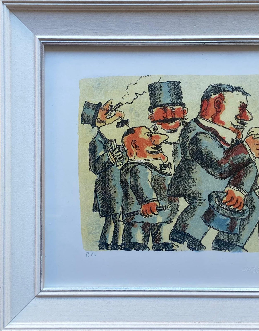 Opera in cornice: La signora | Franz Borghese