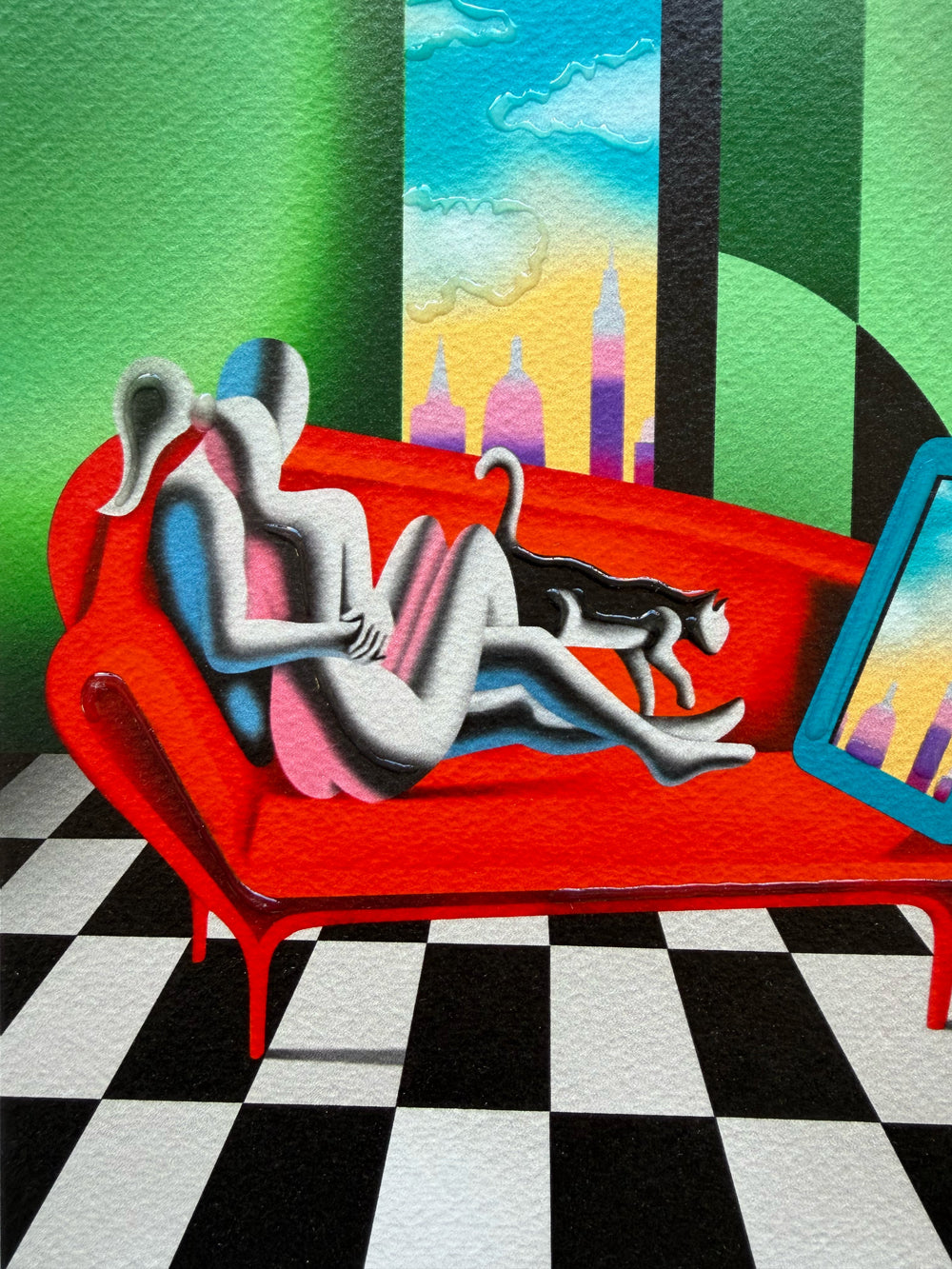 The next dimension | Mark Kostabi