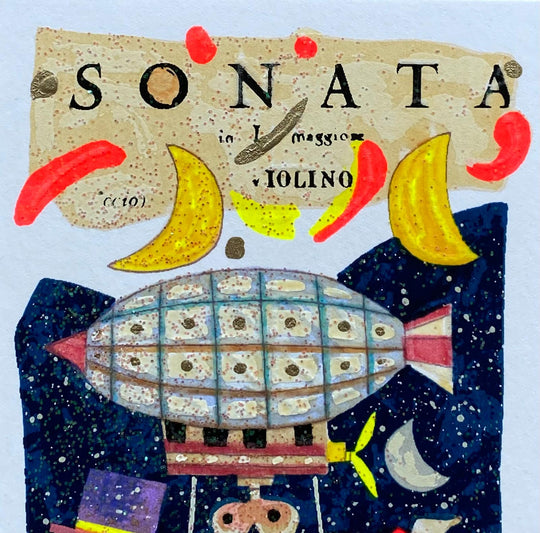 La musica della nostra notte (Fondo bianco) | Francesco Musante